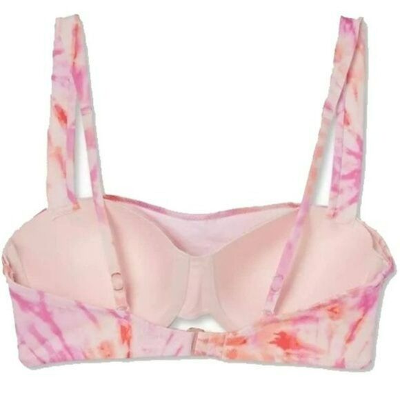Womens Bathing Suits Light Lift Bralette Bikini Top Size 34C Shade‎ & Shore New - Picture 2 of 4